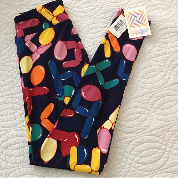 LuLaRoe Pants - New LuLaRoe One Size Leggings with balloons!